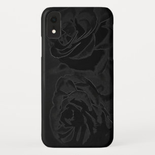 Case-Mate iPhone Case Une paire de roses en noir