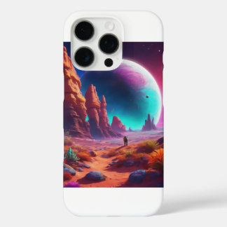 Coque iPhone 16 Pro Une planète déplaisante et un astronut