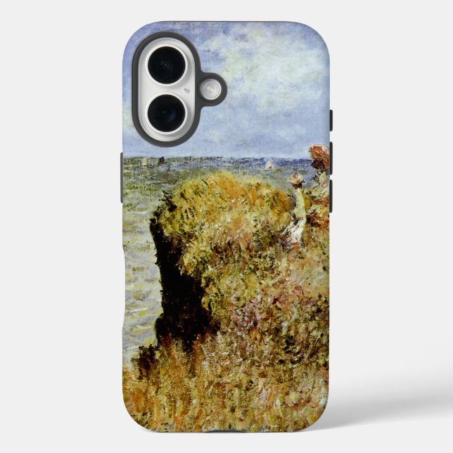 Coques Case-Mate iPhone Une promenade sur les falaises à Pourville (Verso)