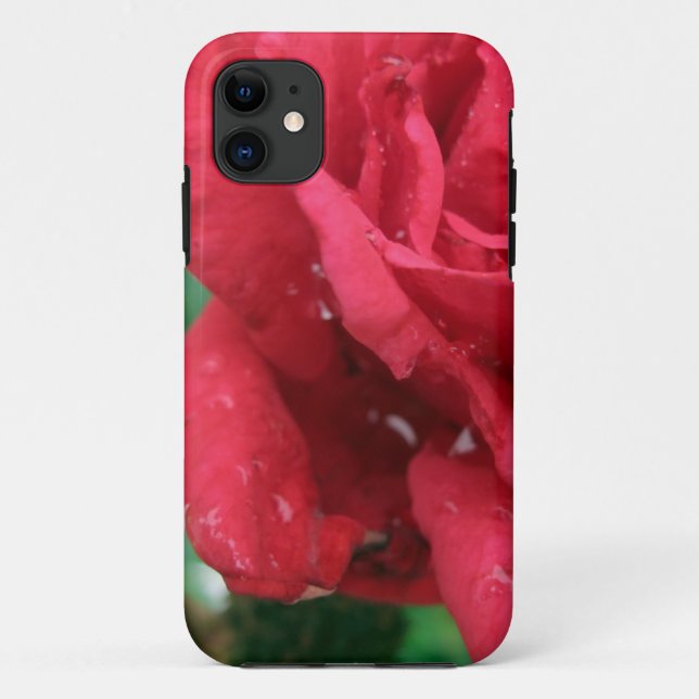 Coques Case-Mate iPhone Une rose rouge (Dos)