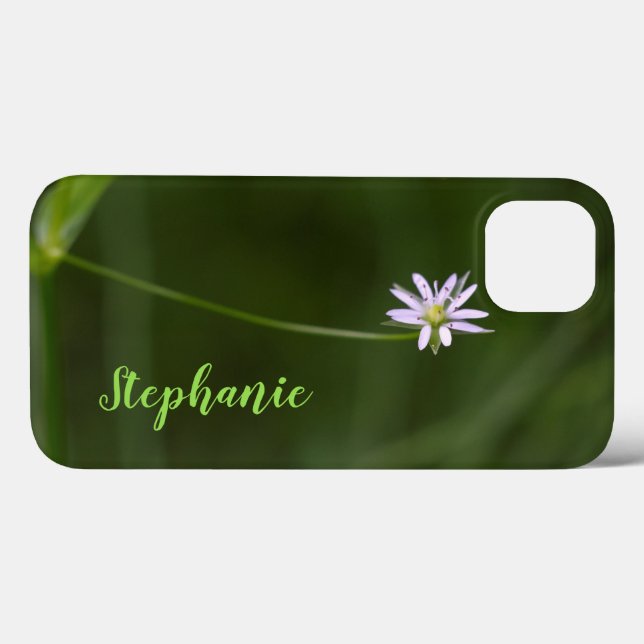 Coques Case-Mate iPhone Une seule fleur parfaite (Verso (horizontal))