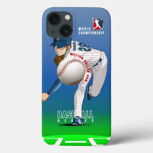 Coques Case-Mate iPhone Une star du baseball avec une Million Dollar Arm | (Verso)