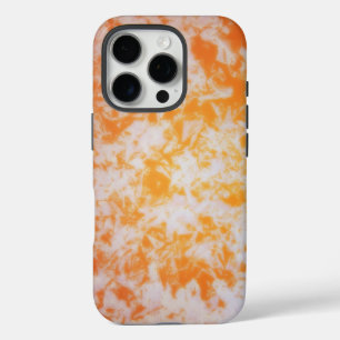 Coque iPhone 16 Pro Une texture grunge orange