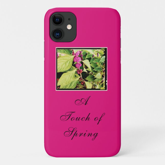 Coques Case-Mate iPhone Une touche d'iPhone/coque ipad de printemps (Dos)