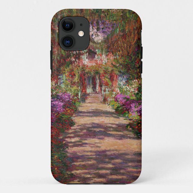 Coques Case-Mate iPhone Une voie dans le jardin de Monet, Giverny, cas (Dos)