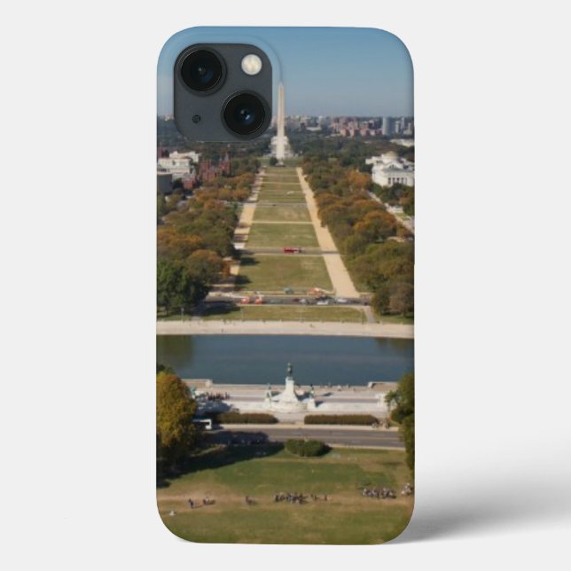 Coques Case-Mate iPhone Une vue de paysage de Washington DC (Verso)