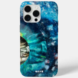 Coque Case-Mate iPhone Une vue science-fiction d'un univers mystérieux.