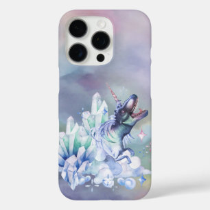 Coque iPhone 16 Pro Unicorn magique   Aquarelle couleur Imaginaire pas