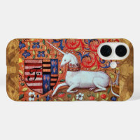 UNICORN Monogramme de parchemin Brown