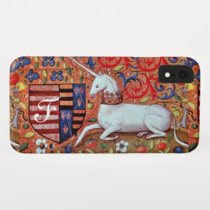 Case-Mate iPhone Case UNICORN Monogramme de parchemin Brown
