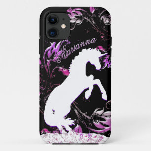 Case-Mate iPhone Case Unicorne blanche V (Splash coloré/personnalisation