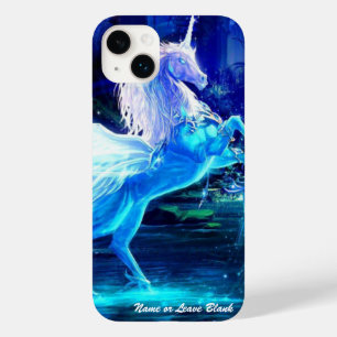 Coque Case-Mate iPhone Unicorne dans Moonlight Personnaliser Nom iphone
