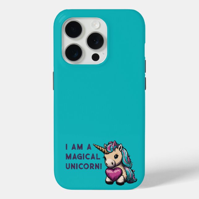 Coques Case-Mate iPhone Unicorne magique (Verso)