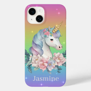 Coque Case-Mate iPhone unicorne magique mignonne ajouter nom