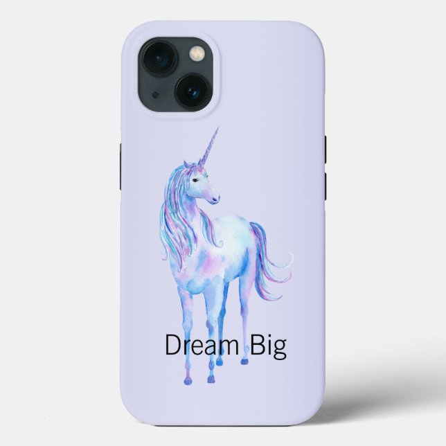 Coques Case-Mate iPhone Unicorne magique violette Ombre (Verso)