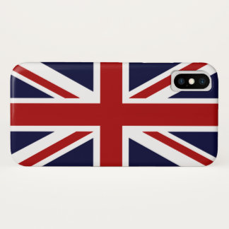 Coque iPhone X Union Jack