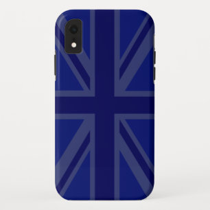 Coque Case-Mate iPhone Union Jack bleue élégante