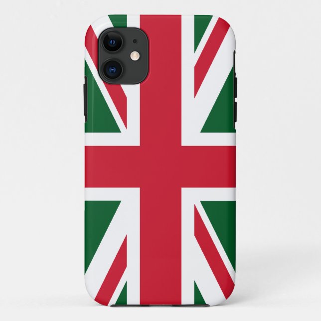 Coques Case-Mate iPhone Union Jack de Noël (Dos)