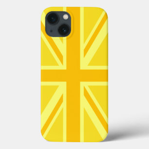 Etui iPhone Case-Mate Union Jack double jaune