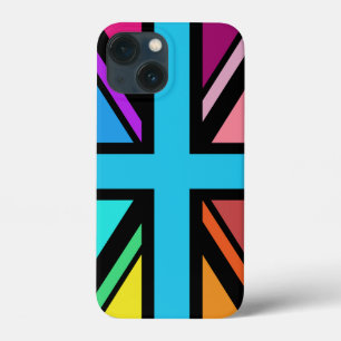 Case-Mate iPhone Case Union Jack/Drapeau Multicolore+Noir