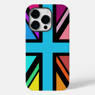 Coque Case-Mate iPhone Union Jack/Drapeau Multicolore+Noir