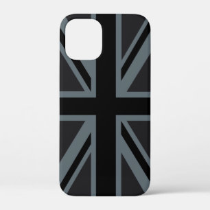 Coques Pour iPhone Union Jack en noir gras