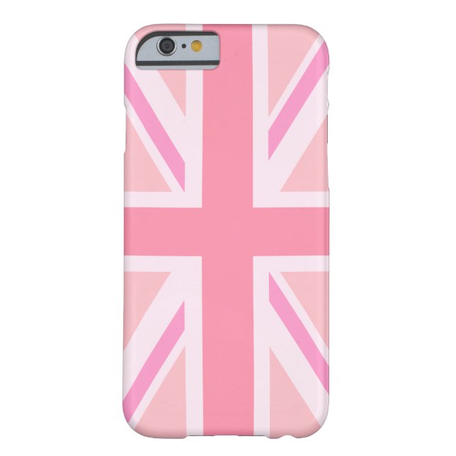 Coques Case-Mate iPhone Union Jack rose/drapeau (Dos)