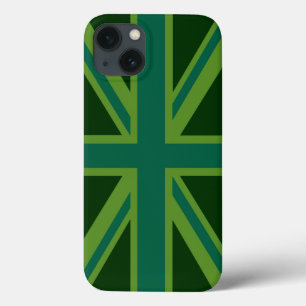 Case-Mate iPhone Case Union Jack Turquoise vibrante