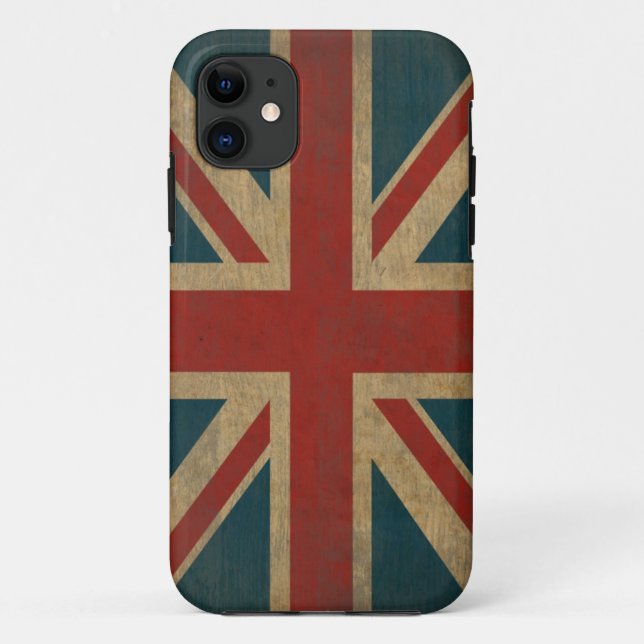 Coques Case-Mate iPhone Union Jack vintage (Dos)