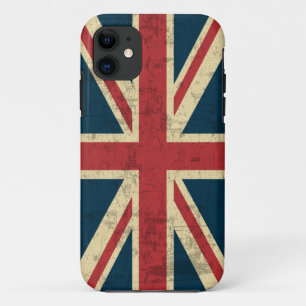 Coques Pour iPhone Union Jack Vintage déçu
