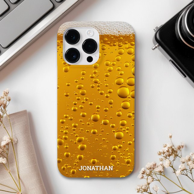Coques Case-Mate iPhone Unique Beer Foam – Stylish Gift for him (Créateur téléchargé)
