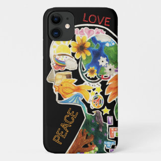 Case-Mate iPhone Case Unique Hippie de paix et d'amour