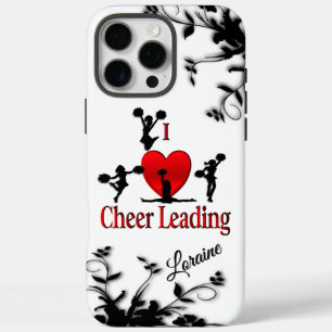 Coque iPhone 16 Pro Max Unique J'adore Cheerleading Personnel