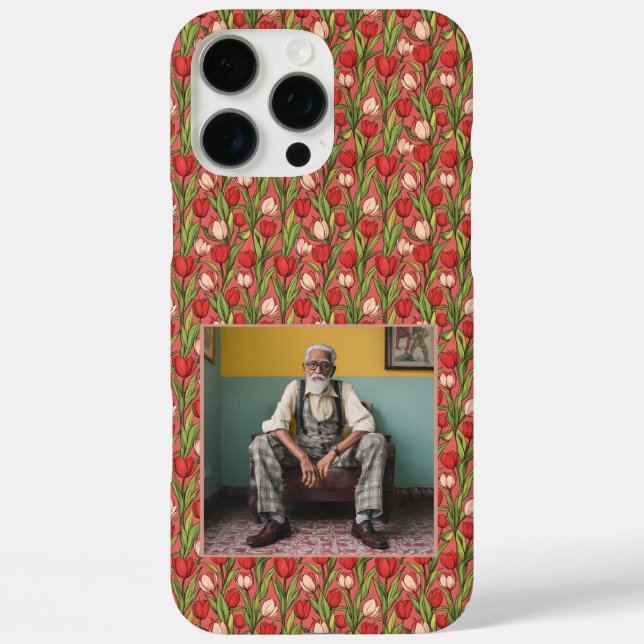 Coques Case-Mate iPhone Unique Moms Mothers Day Gifts Tulip Floral Custom  (Verso)