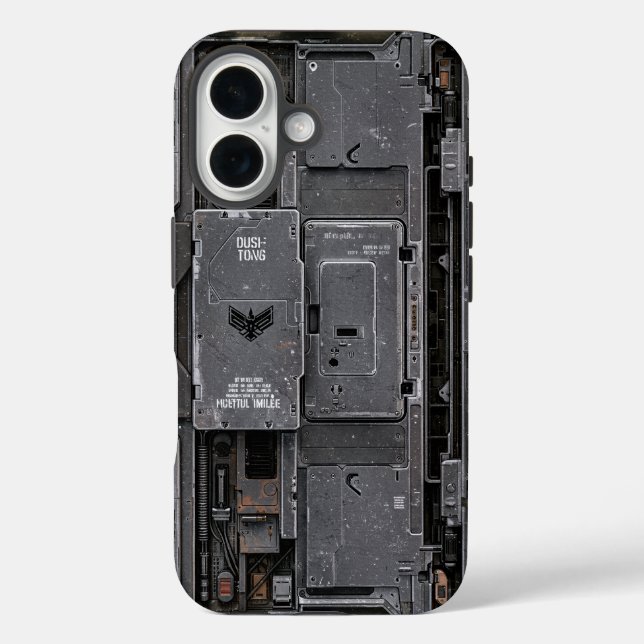 Coques Case-Mate iPhone UNIT-77 #011: Obsidian Gate of UNIT-77 Black Wing  (Verso)
