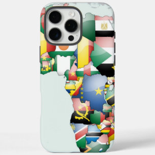 Coque iPhone 16 Pro Max Unité dans la diversité : Collection des drapeaux