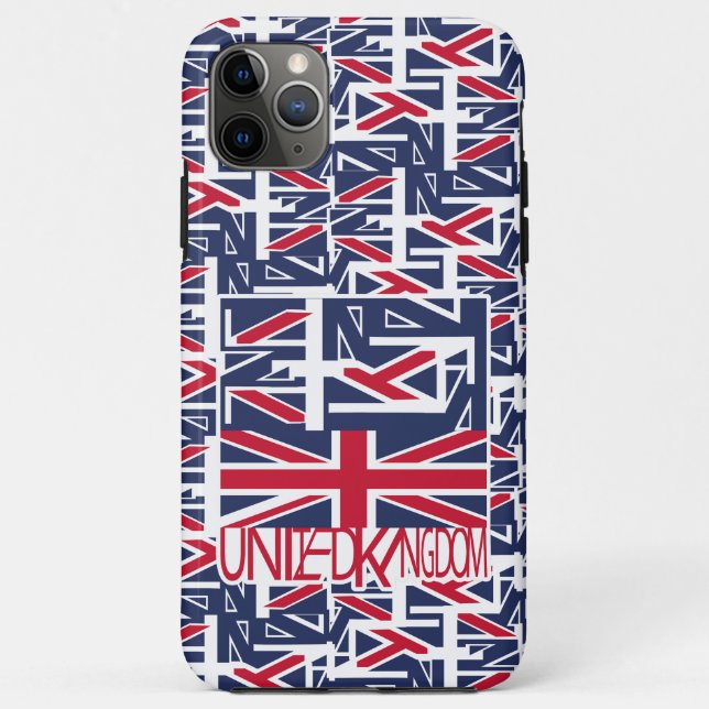 Coques Case-Mate iPhone United Kingdom UK flag BY MASANSER PIXELAT (Dos)