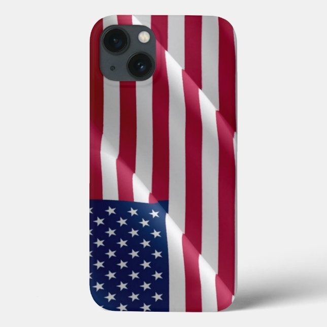 COQUES Case-Mate iPhone UNITED STATES FLAG WAVING (Verso)