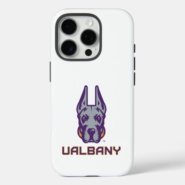 Coques Case-Mate iPhone Université d'Albany Great Danes (Verso)