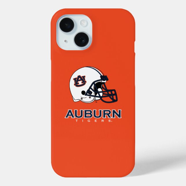 Coques Case-Mate iPhone Université d'Auburn | Auburn Football (Verso)