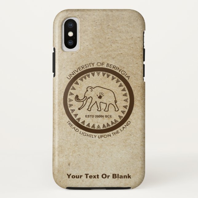 Coques Case-Mate iPhone Université de Beringia Mammoth Seal (Dos)