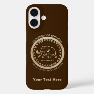 Coque Pour iPhone 16 Université de Beringia Mammoth Seal