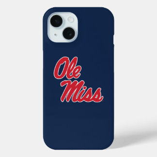 Coque Case-Mate iPhone Université du Mississippi | Ole Miss Script