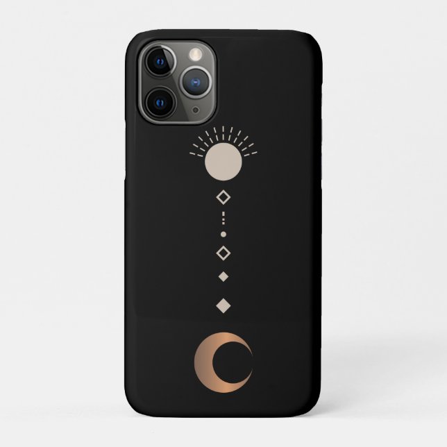 Coques Case-Mate iPhone *~* Unus cosmique lunaire de Shaman Totem Moon (Dos)