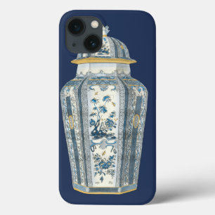 Case-Mate iPhone Case Urne asiatique décorative en Blue & White