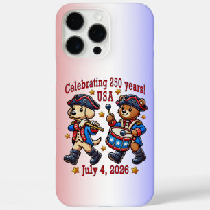 Coque iPhone 16 Pro Max USA 250th Anniversary Souvenir - Patriotique