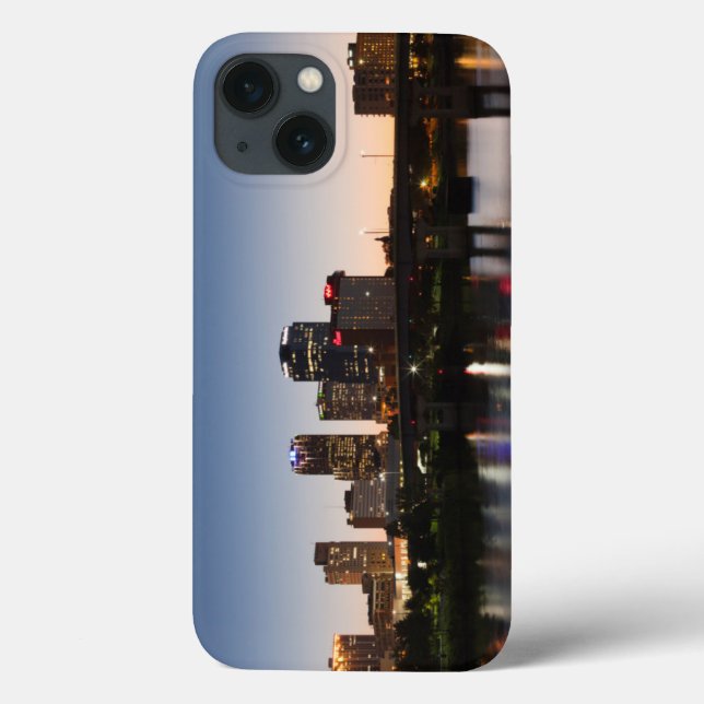 Coques Case-Mate iPhone USA, Arkansas, Little Rock, City Skyline (Verso)