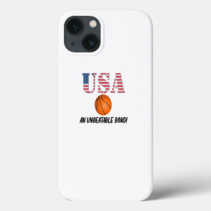 Case-Mate iPhone Case USA et Basketball - Unbeatable Bond!