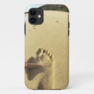 Coque Case-Mate iPhone USA, Hawaii, Maui, Makena Beach, Footprint et