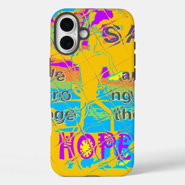 Coques Case-Mate iPhone USA Hillary Hope Stronge Together (Verso)